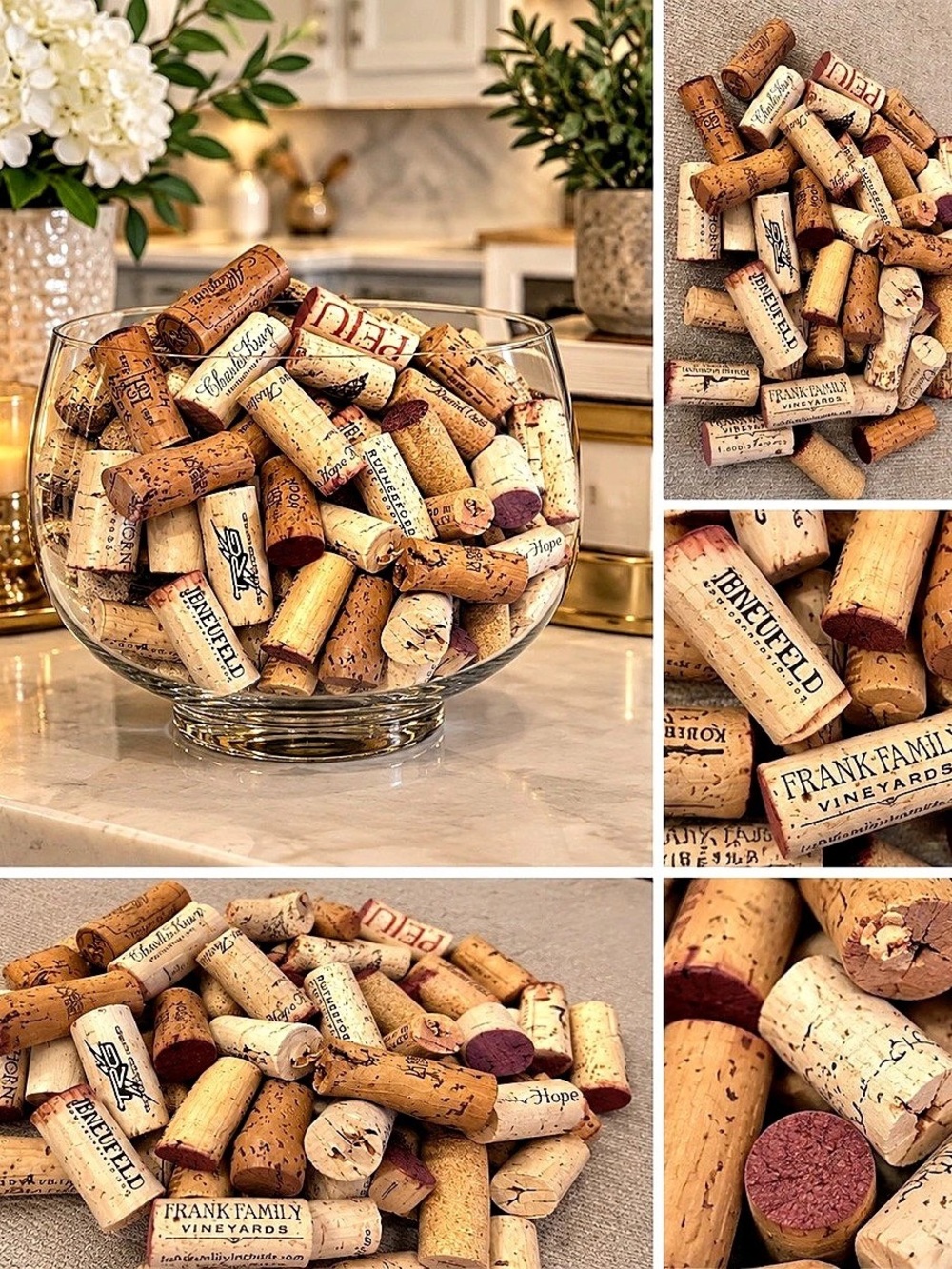 Bulk Wine Corks for home decor